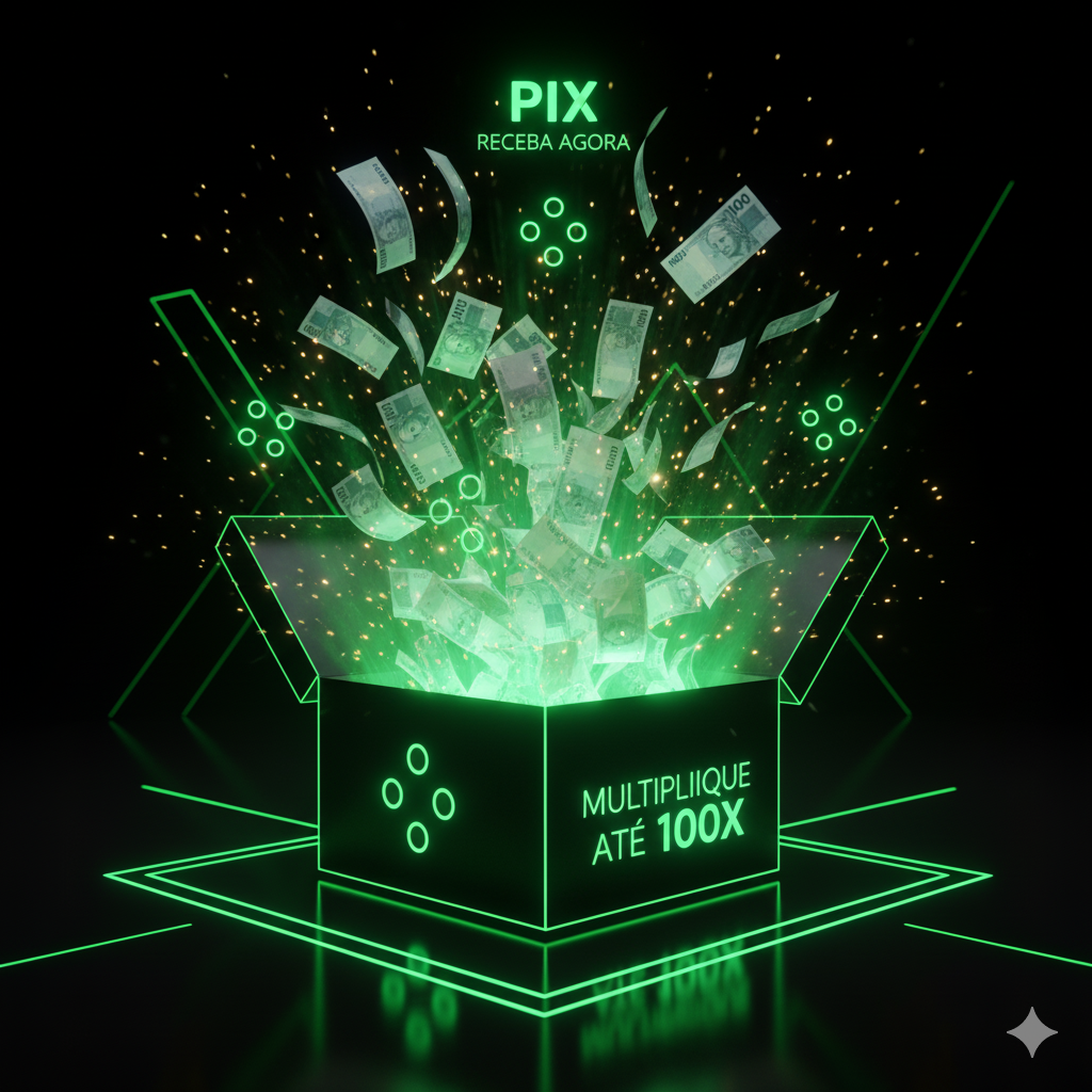 Pix na conta 100x